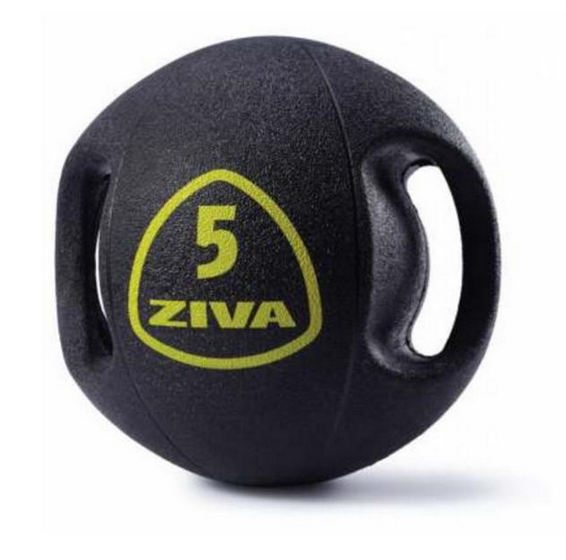фото Набор из 5 набивных мячей medball с ручками 6-10 кг (шаг 1 кг) ziva zvo-mdsg-15-02