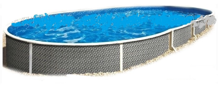 фото Морозоустойчивый бассейн mountfield azuro rattan овальный 5,5х3,7х1,2 м basic