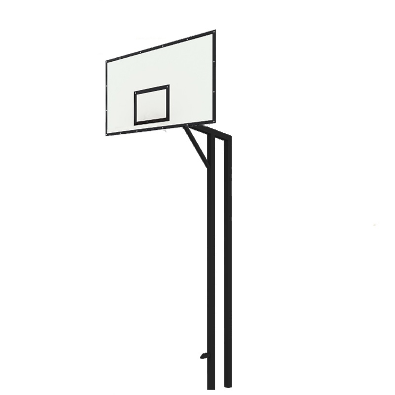 Стойка баскетбольная двухопорная Dinamika под бетонирование вынос 1200 мм (уличная) ZSO-002819