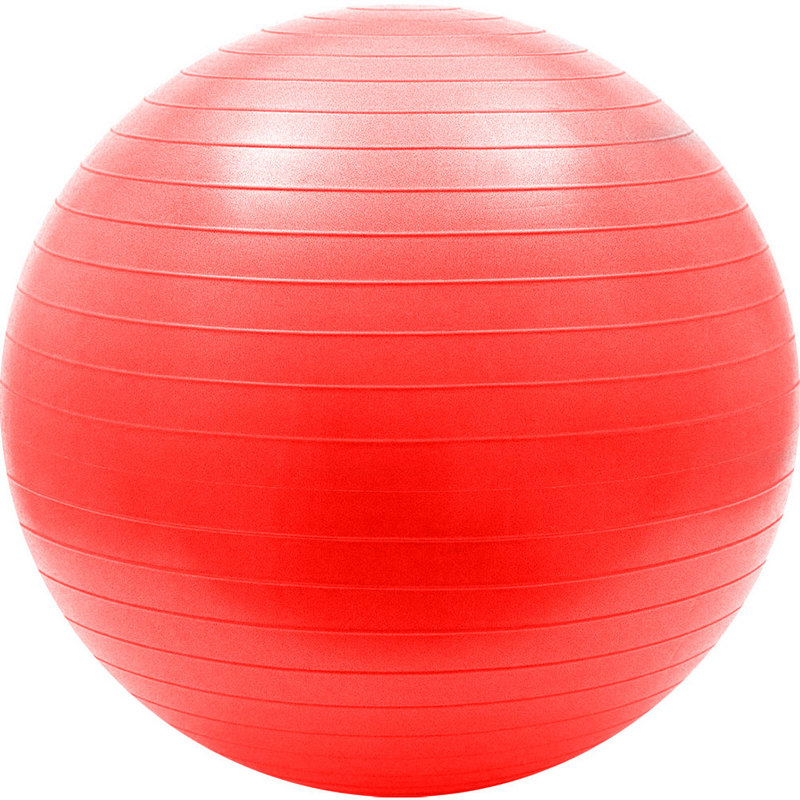 фото Мяч гимнастический anti-burst 55 см fba-55-2, красный nobrand