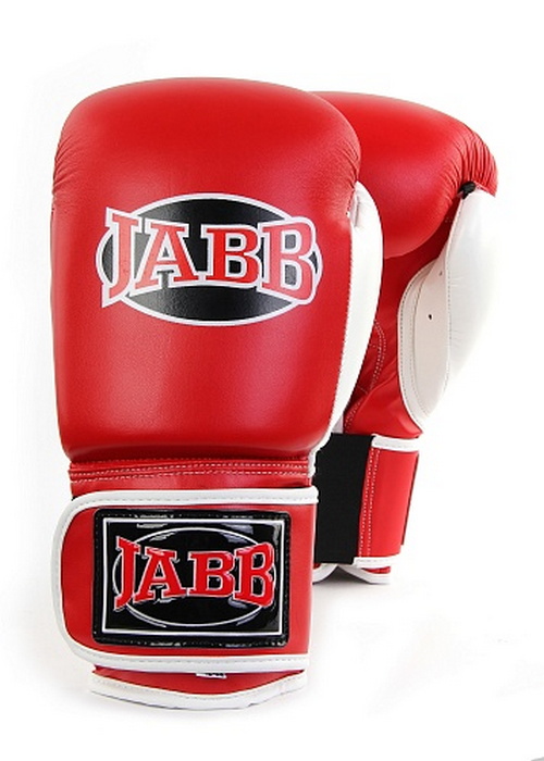 фото Боксерские перчатки jabb je-4056 красный 12oz