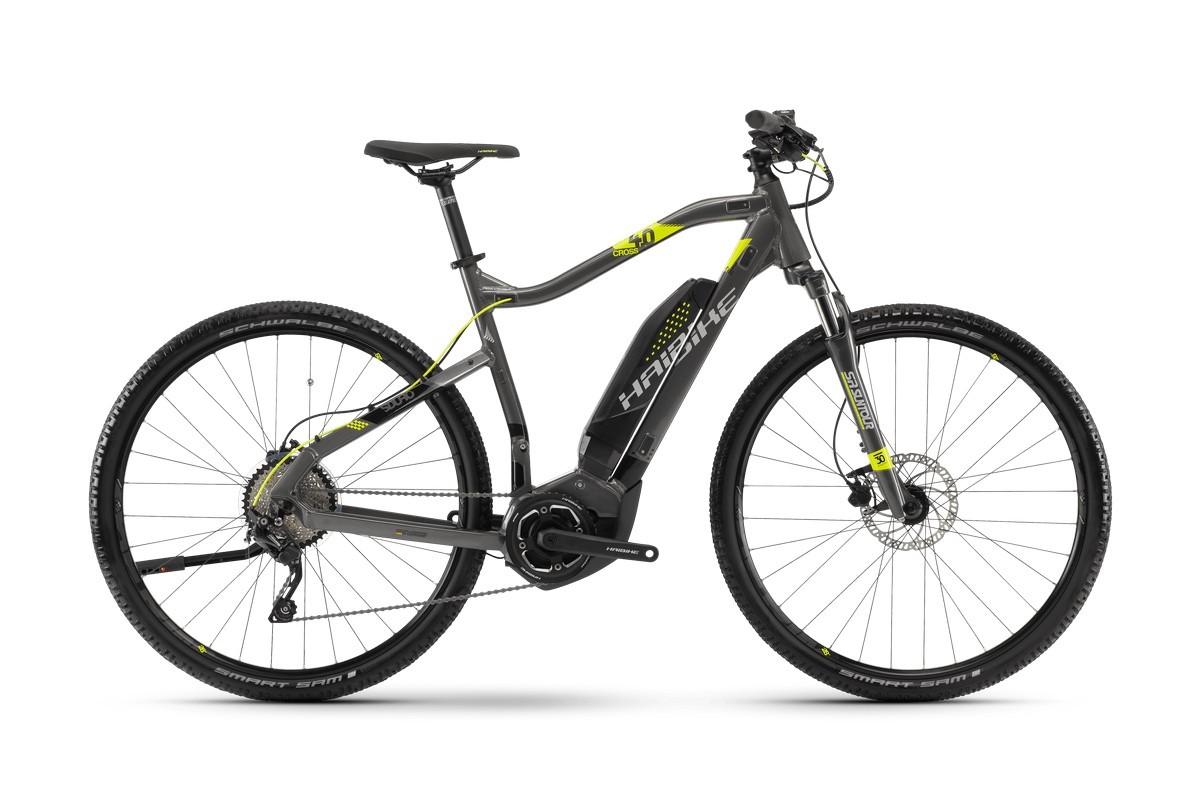 

Электровелосипед HaiBike Sduro Cross 4.0 men 400Wh 10s Deore (2018)