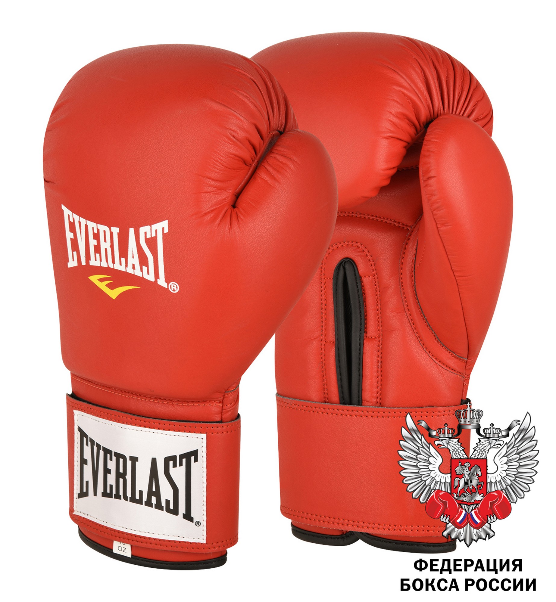 Перчатки для любительского бокса Everlast Amateur Cometition PU 12oz 641200-10R PU красный