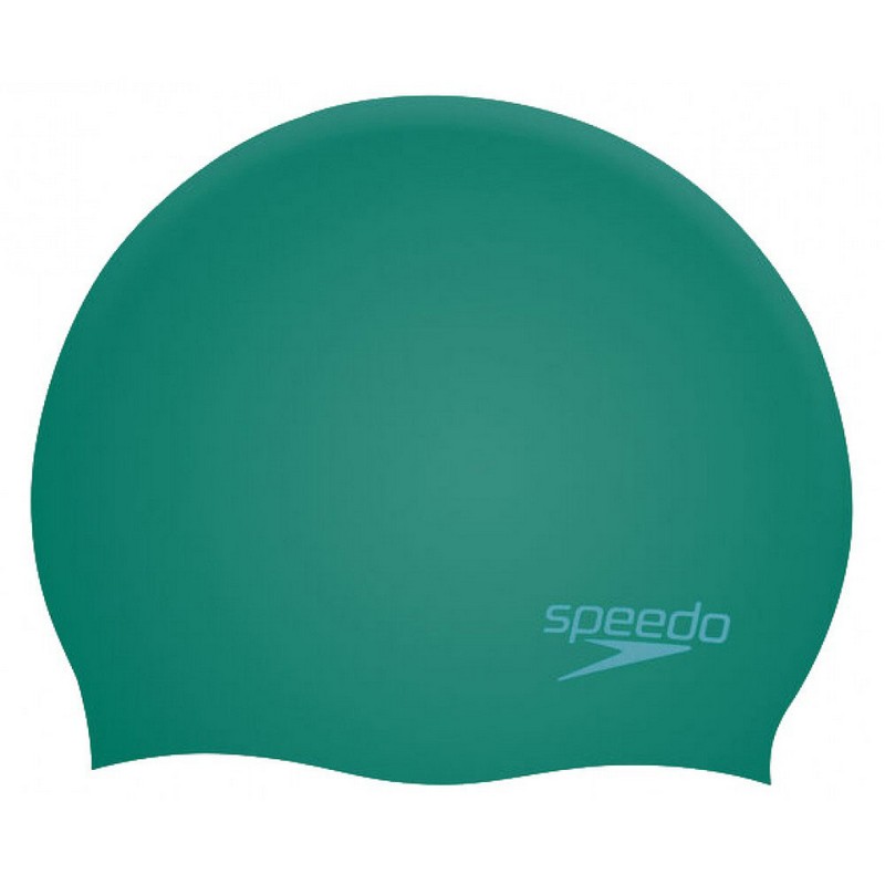 фото Шапочка для плавания speedo molded silicone cap jr 8-70990f649 зеленый