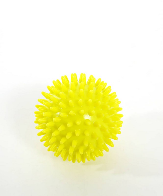 Мяч массажный d8 см BaseFit GB-602 лаймовый - фото 1