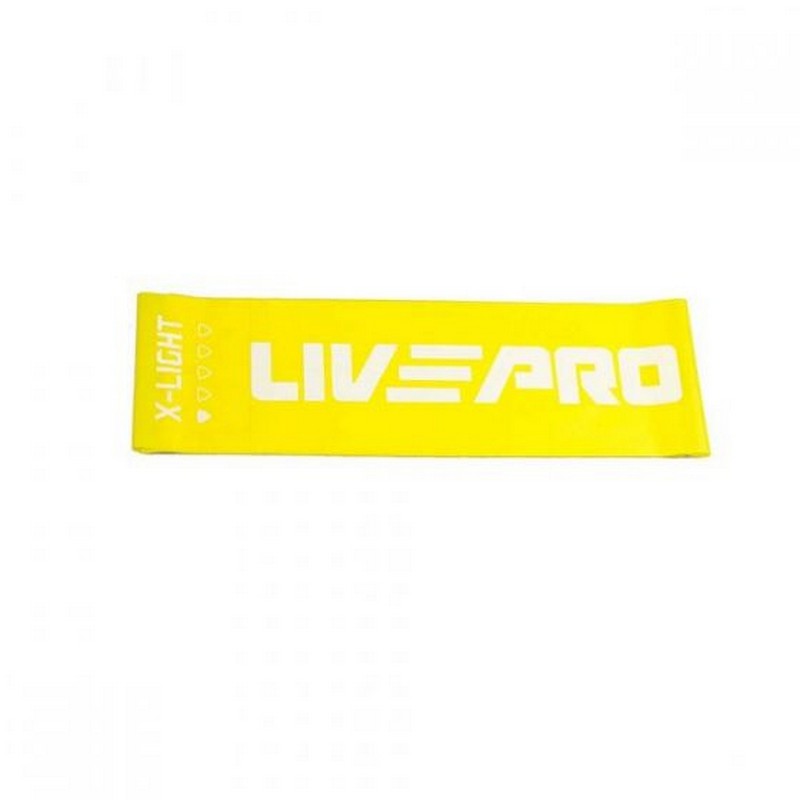Ленточный амортизатор Live Pro Latex Resistance Band NL\LP8415-XL\XL-YL-02 желтый - фото 1