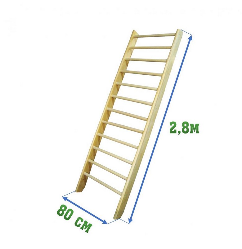 

Стенка гимнастическая SG 2,8x0,8м SG-109