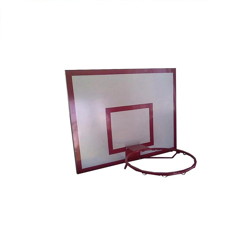 фото Щит баскетбольный фанера 12 мм, с основанием, 120x90см ellada м186