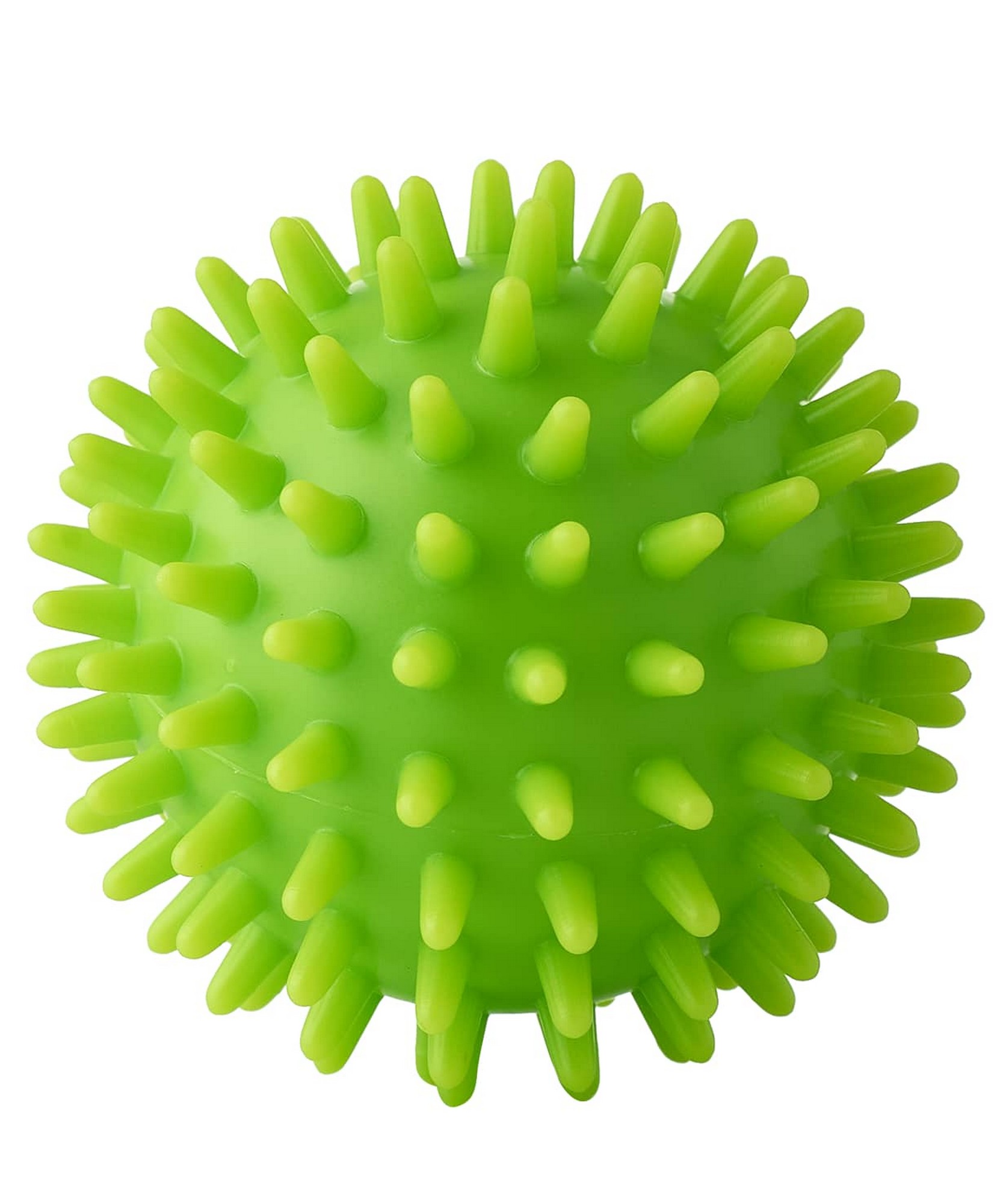Мяч массажный d7 см BaseFit GB-601 зеленый - фото 1