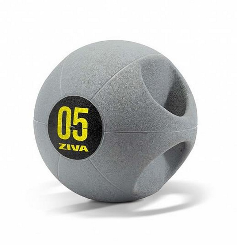 фото Набивной мяч medball ziva 8 кг, с ручками zvo-dgmb-1508