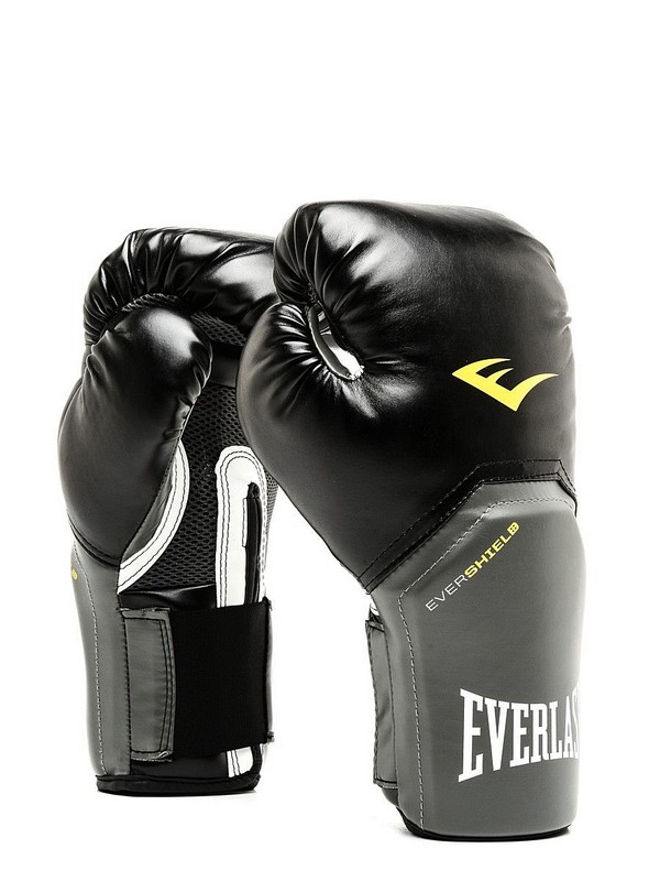 Перчатки тренировочные Everlast Pro Style Elite 12oz 2312E черный - фото 1