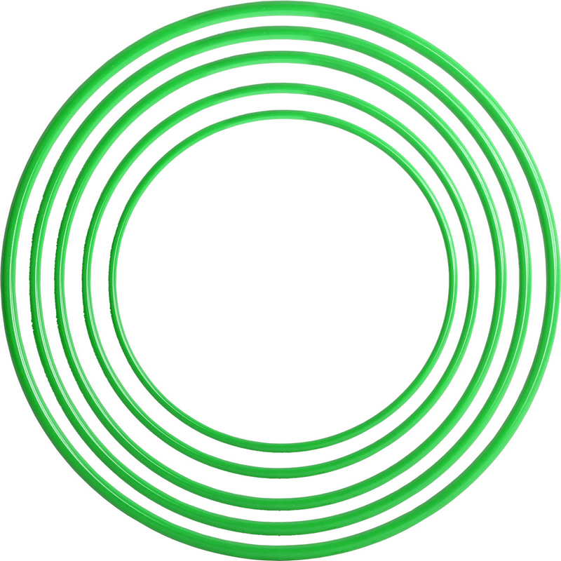 Обруч пластмассовый 90см (зеленый)