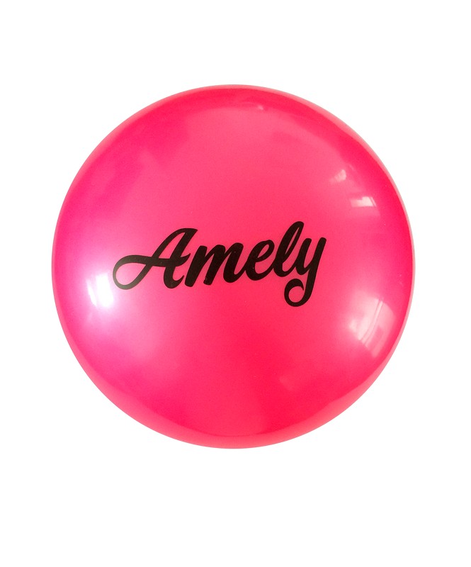 фото Мяч для художественной гимнастики amely agb-101 d=15 см, розовый