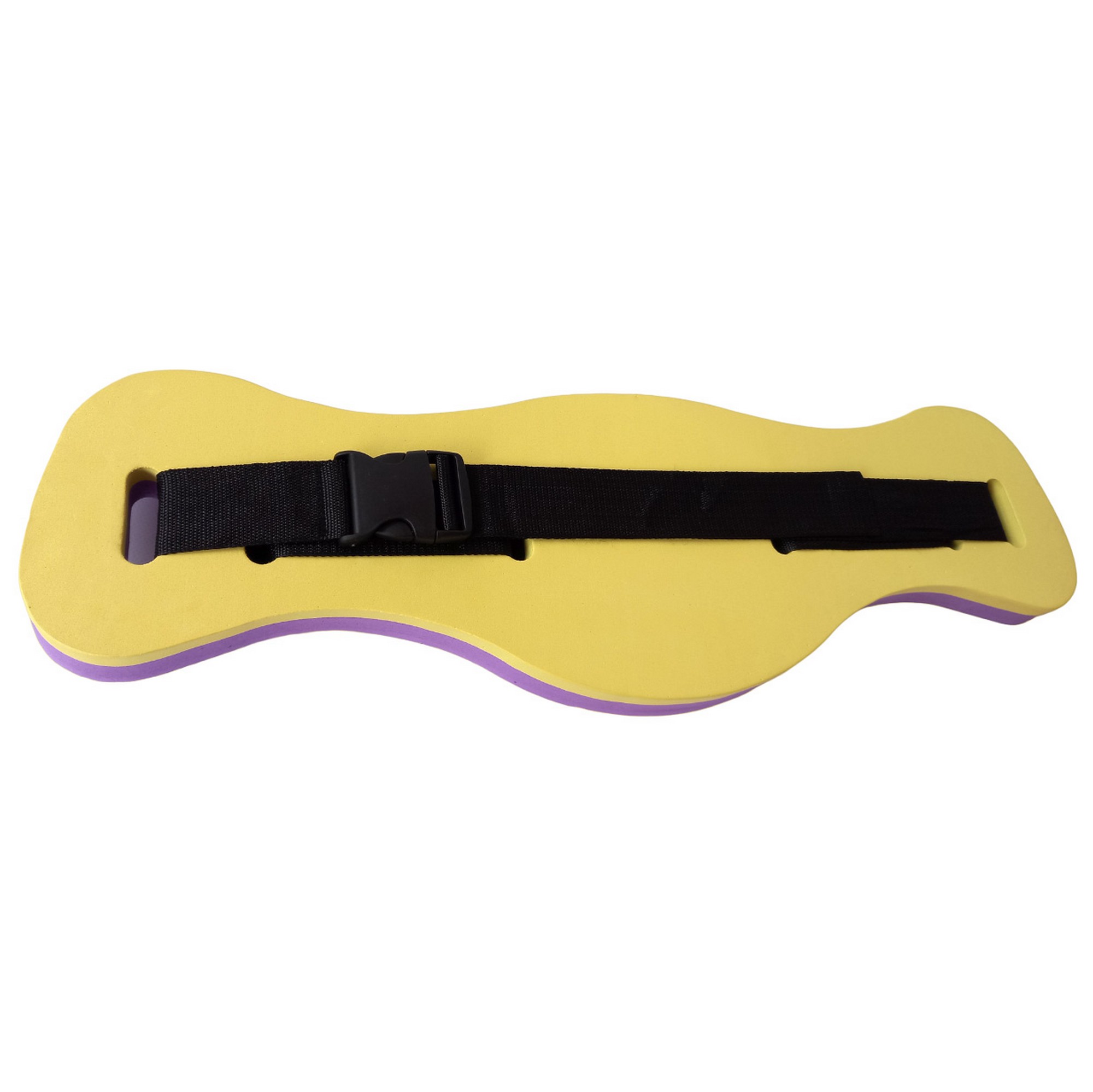 Пояс страховочный Sportex 2-х цветный 72х22х4 см для аквааэробики E39342 фиолетово\желтый