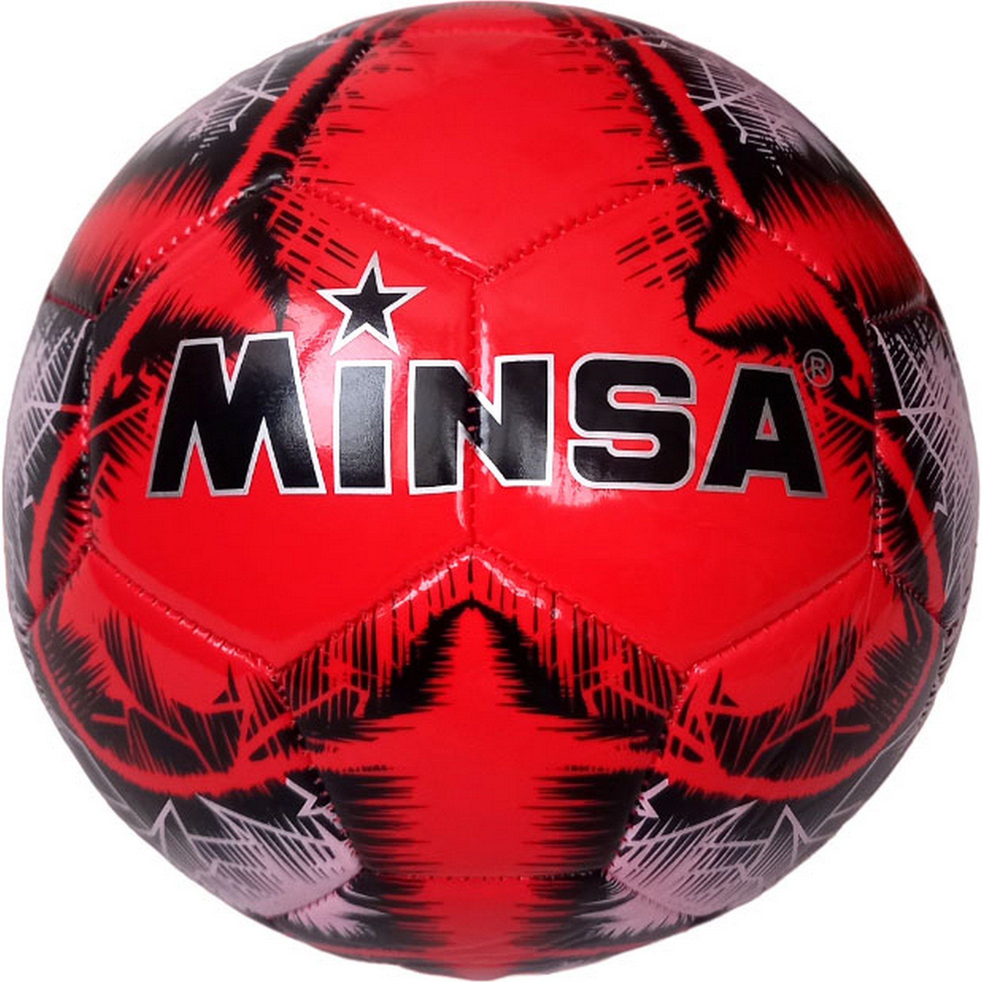 Мяч футбольный Minsa B5-8901-1 р,5 - фото 1
