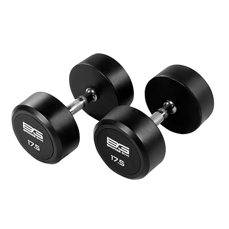 

Гантель обрезиненная 17,5 кг Bronze Gym BG-PA-DB-R175