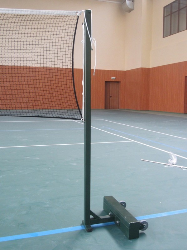 Стойки бадминтонные мобильные Atlet с противовесами по 40 кг тренировочные (пара) IMP-A107 - фото 1
