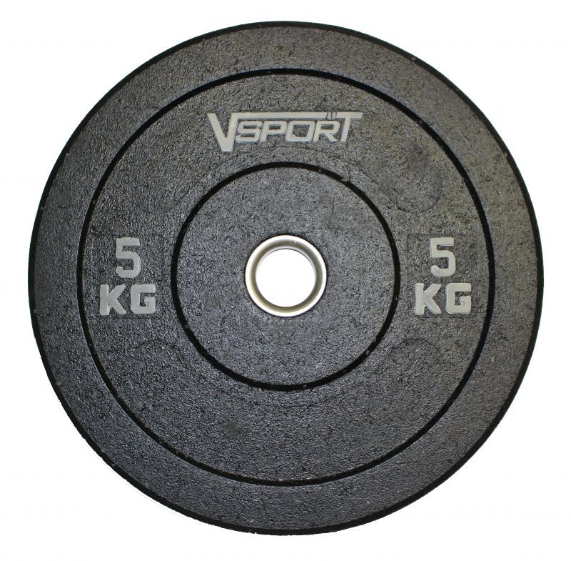 фото Диск бамперный v-sport черный 5 кг ftx-1037-5