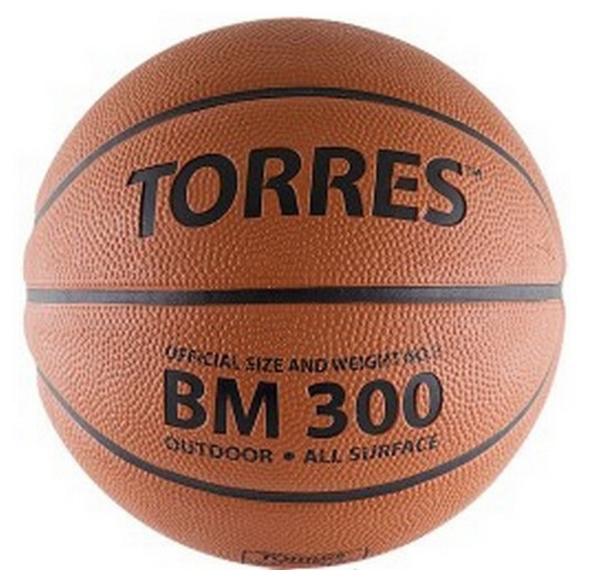 фото Баскетбольный мяч р3 torres bm300 в00013