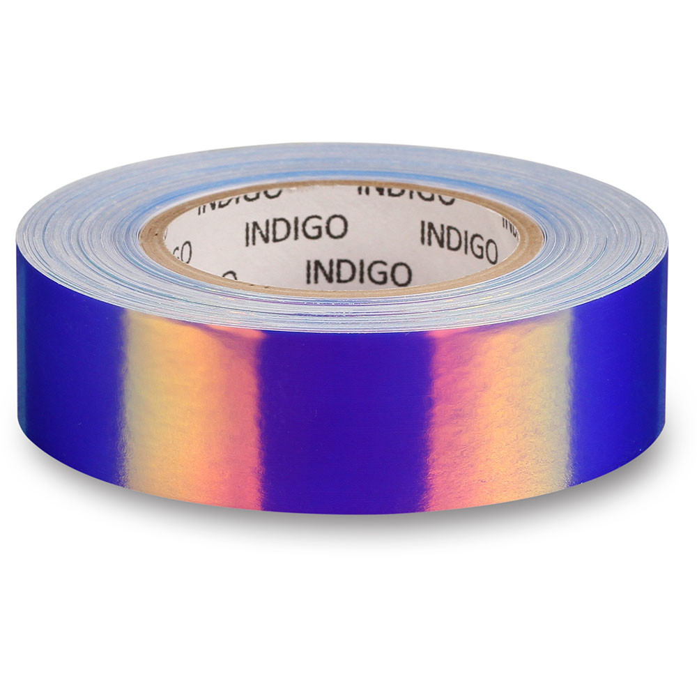 фото Обмотка для гимнастического обруча indigo rainbow in151-bv, 20мм*14м, зерк., на подкл, син-фиол
