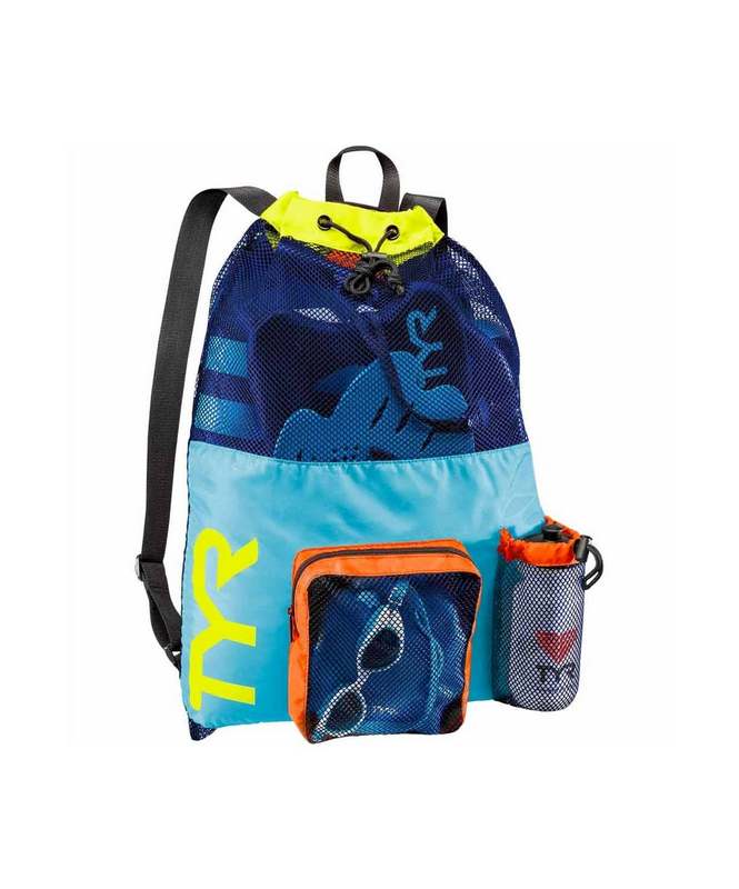 Рюкзак для аксессуаров TYR Big Mesh Mummy Backpack, LBMMB3/465, голубой - фото 1