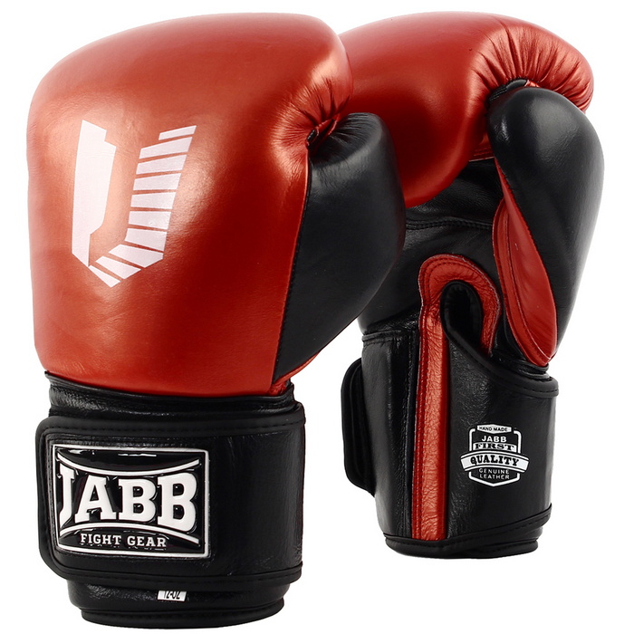 фото Боксерские перчатки jabb je-4075/us craft коричневый/черный 14oz