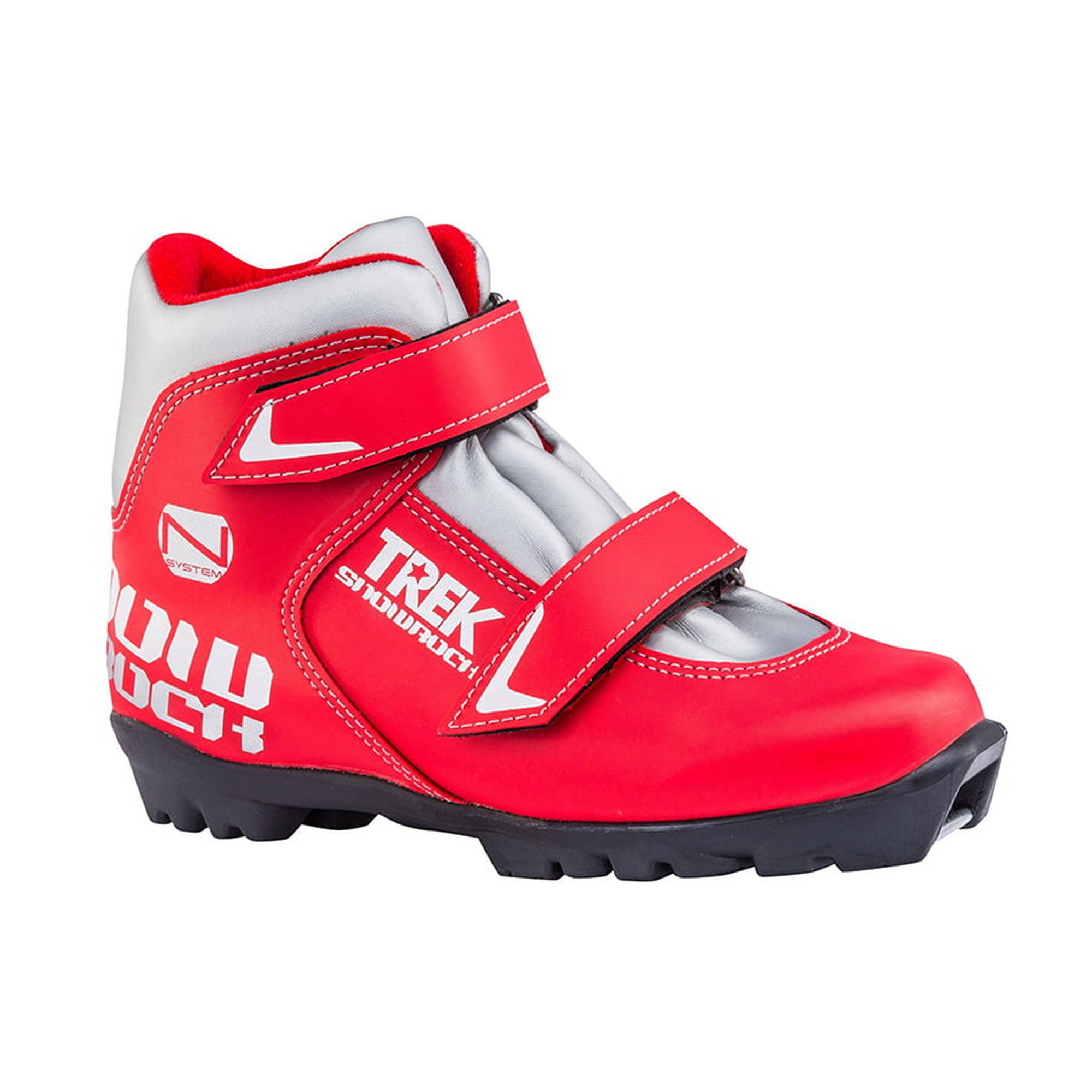 фото Ботинки лыжные nnn trek snowrock3 043323 красный