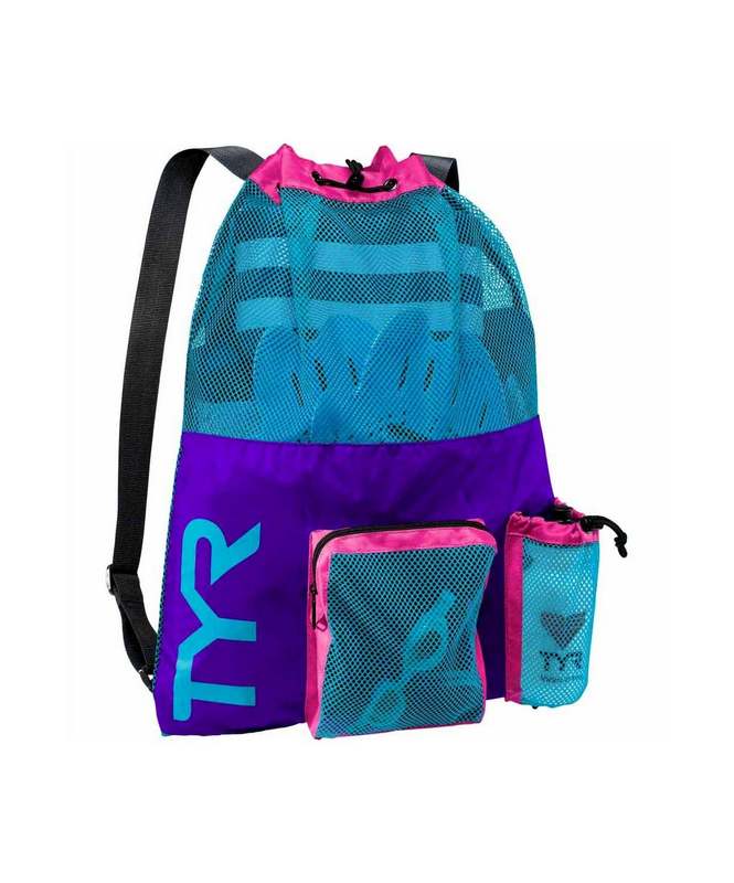 Рюкзак для аксессуаров TYR Big Mesh Mummy Backpack, LBMMB3/545, фиолетовый - фото 1