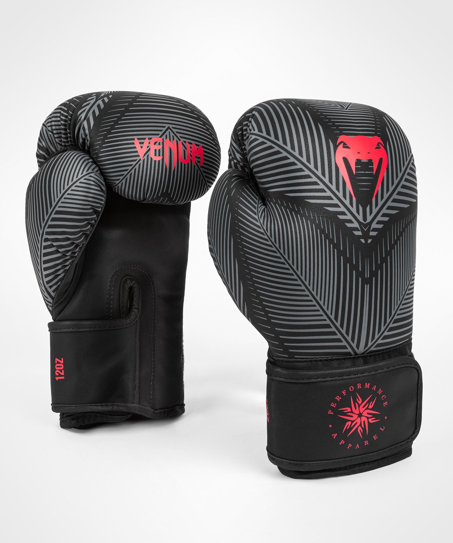 Перчатки Venum Phantom 04700-100-12oz черный\красный