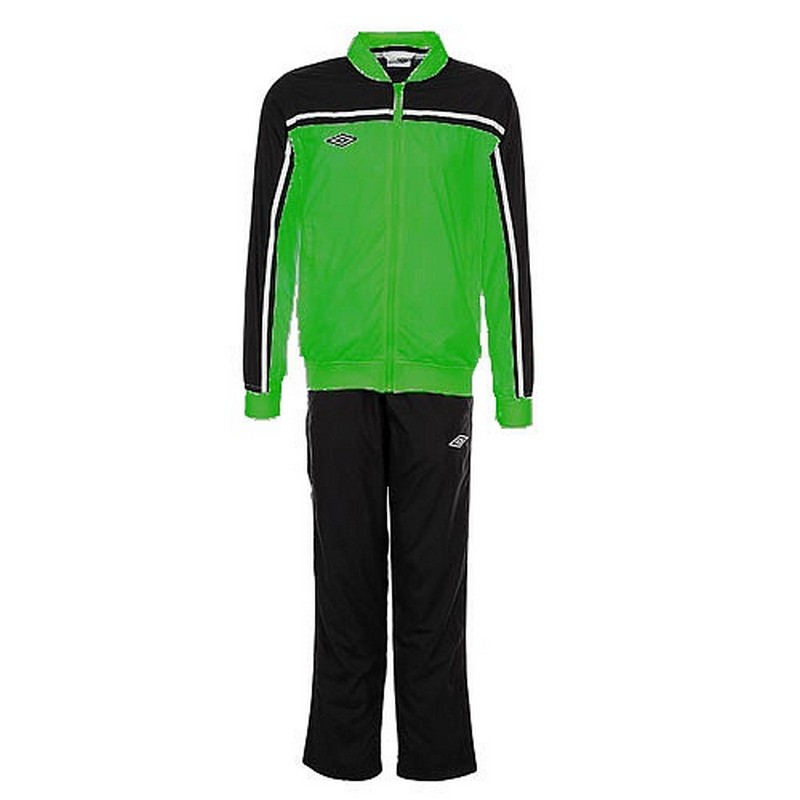 

Костюм спортивный Umbro Stadium lined Suit мужской 460213 (461) зел/чёр/бел.